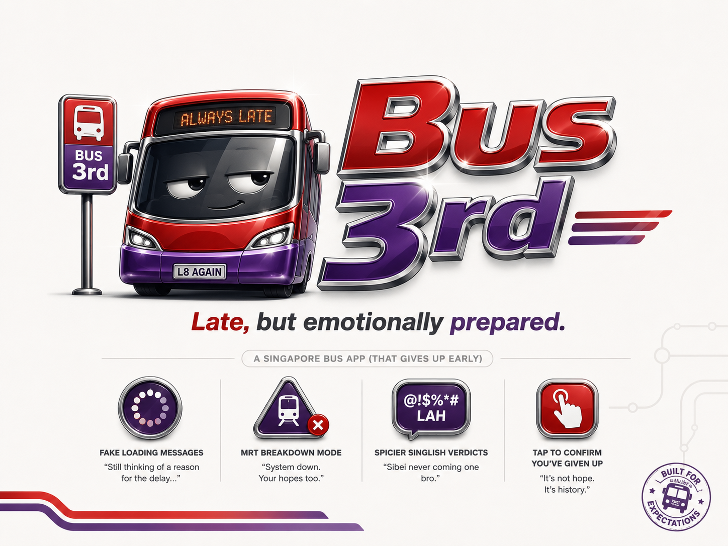 Bus 3rd app advert